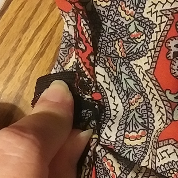 Super cute Cynthia Rowley Halter style top - Sz L - Picture 7 of 7